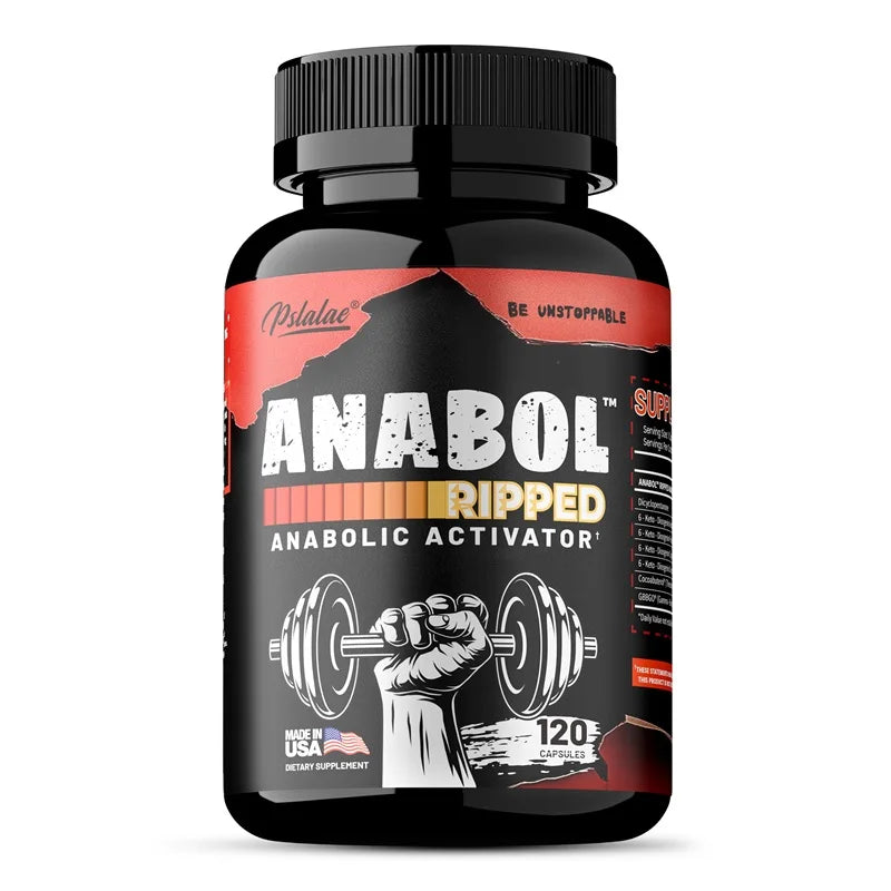 Anabol Ripped Anabolic Muscle Builder - Increase Abdominal Muscle Mass, Promotes Faster Muscle Growth, Recovery and Strength