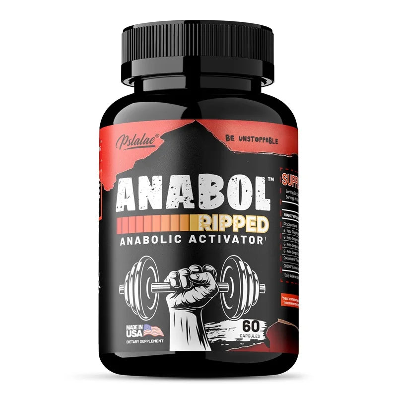 Anabol Ripped Anabolic Muscle Builder - Increase Abdominal Muscle Mass, Promotes Faster Muscle Growth, Recovery and Strength