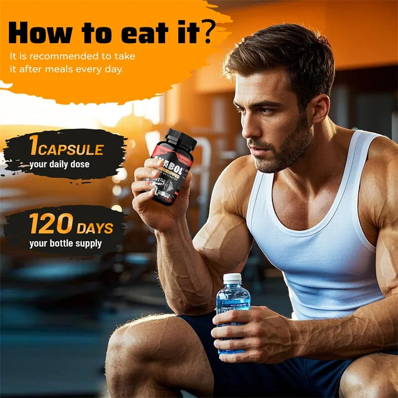 Anabol Ripped Anabolic Muscle Builder - Increase Abdominal Muscle Mass, Promotes Faster Muscle Growth, Recovery and Strength