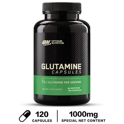 Men's Supplement, L-Glutamine Muscle Recovery Capsules, Restores Strength and Endurance and Promotes Muscle Growth